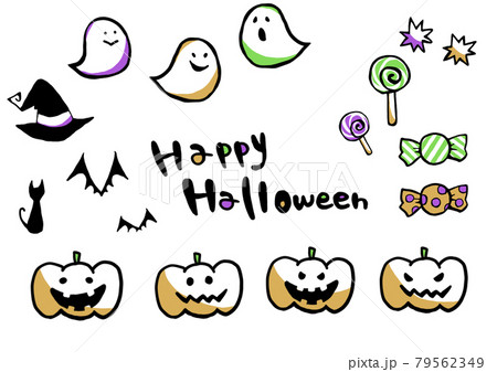 ハロウィン　カラー 79562349
