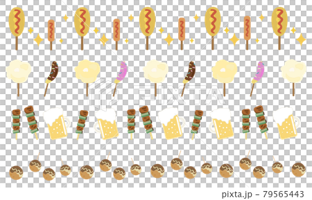 夏季節日插畫集 79565443