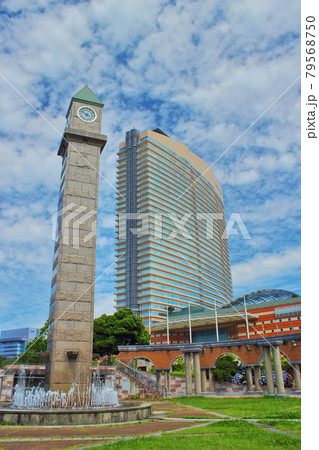 【福岡市】　地行中央公園とヒルトン福岡シーホーク 79568750