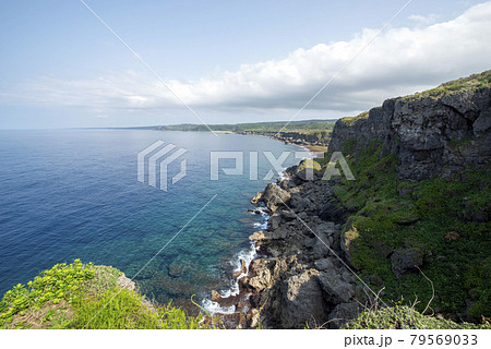 鹿児島県　沖永良部島の田皆岬 79569033