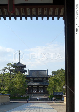 奈良 法隆寺 奈良 法隆寺 79569780