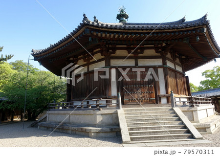 法隆寺　夢殿 79570311