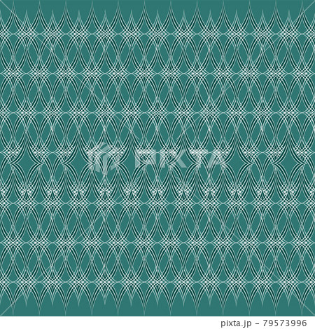 seamless pattern with white curve diamond shape in green background for Wallpaper, fabric, and textile design seamless pattern with white curve diamond shape in green background for Wallpaper, fabric, and textile design 79573996
