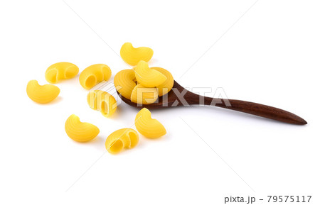 pipe pasta isolated on white background pipe pasta isolated on white background 79575117