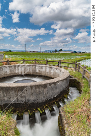 飯詰円筒分水工 79581394