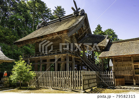 神魂神社 本殿 島根県松江市 神魂神社 本殿 島根県松江市 79582315