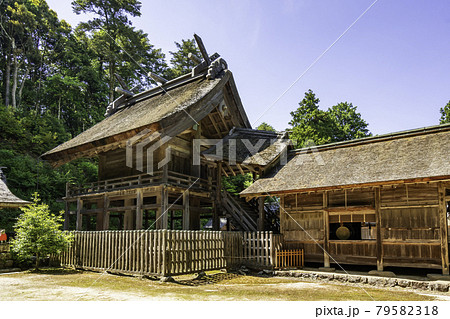 神魂神社 本殿 島根県松江市 神魂神社 本殿 島根県松江市 79582318
