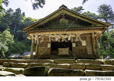 神魂神社 拝殿 島根県松江市 神魂神社 拝殿 島根県松江市 79582360