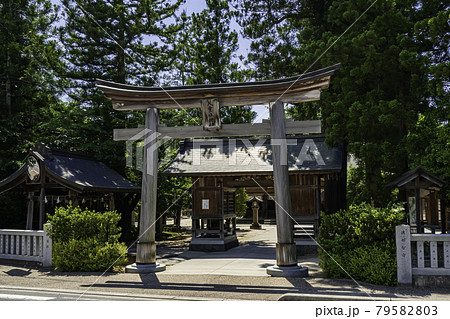 八重垣神社　鳥居　島根県松江市 79582803