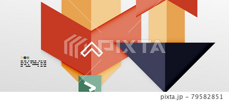 Shiny color triangles and geometric shapes vector abstract background Shiny color triangles and geometric shapes vector abstract background 79582851
