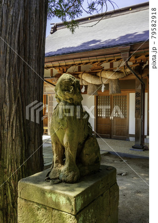 八重垣神社　狛犬　島根県松江市 79582918