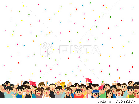 イベント　大勢の人 79583377
