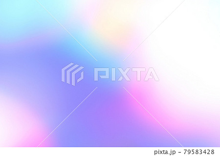 青・紫色系の抽象的背景　玉ボケ・丸ボケ　光が差し込む　　 79583428