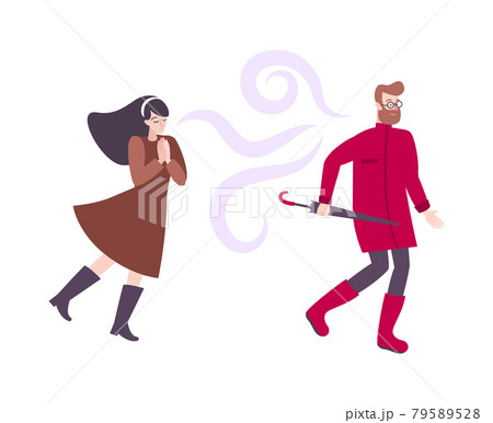 Perfume Flat Illustration 79589528