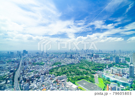 東京風景 2021年7月　渋谷から新宿 79605803