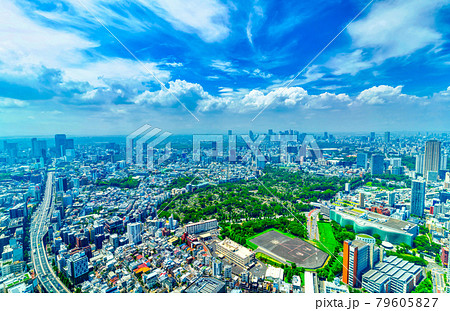 東京風景 2021年7月　渋谷から新宿 79605827