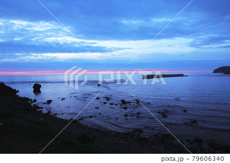 知床 ウトロの夕景 知床 ウトロの夕景 79606340