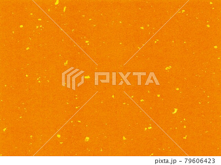 ボール紙オレンジ背景 79606423