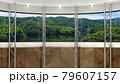 背景素材 スタジオセット 山と湖 79607157