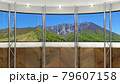 背景素材 スタジオセット 新緑の山 79607158