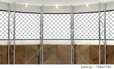 Background material Studio set Synthetic window with reflection Background material Studio set Synthetic window with reflection 79607160