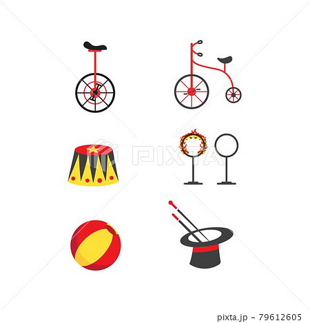 Circus element vector illustration design 79612605