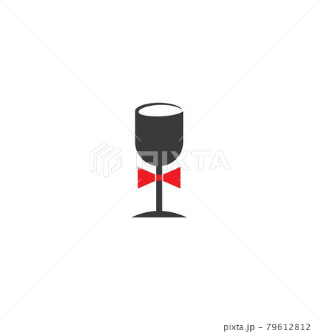 Bow and glass logo 79612812