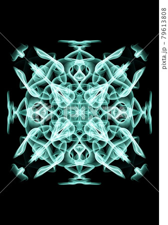 万華鏡のような宝石みたいな模様 79613808