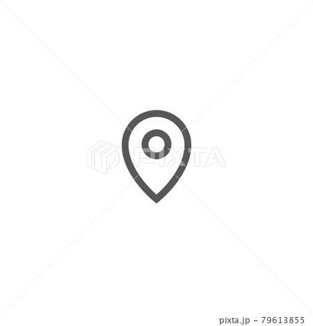 Location point Logo vector 79613855
