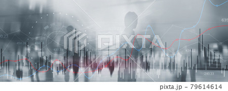 Analytics Banner. Finance Banking Business and Investment concept 79614614