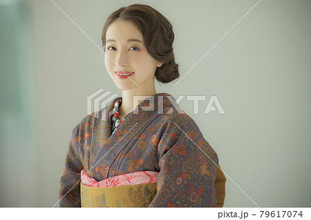 着物　フィンガーウェーブ　 79617074