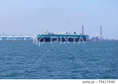 関門海峡　自動車運搬船 WALLENIUS WILHELMSEN 79617686