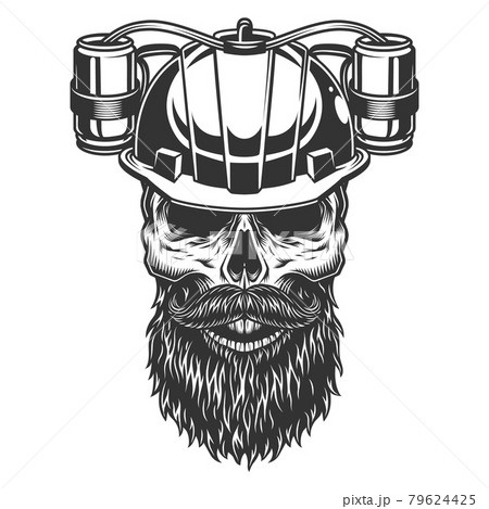 skull in the beer helmet 79624425