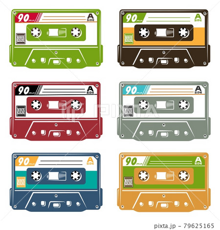 Set of tape cassette Set of tape cassette 79625165