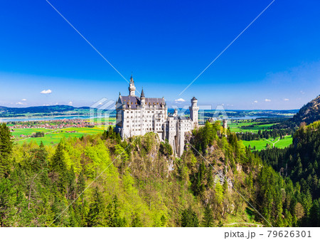 ドイツ　ノイシュバンシュタイン城 79626301