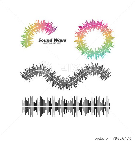 equalizer and sound effect ilustration logo vector icon equalizer and sound effect ilustration logo vector icon 79626470