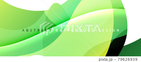 Trendy simple fluid color gradient abstract background with dynamic wave line effect. Vector Illustration For Wallpaper, Banner, Background, Card, Book Illustration, landing page 79626939