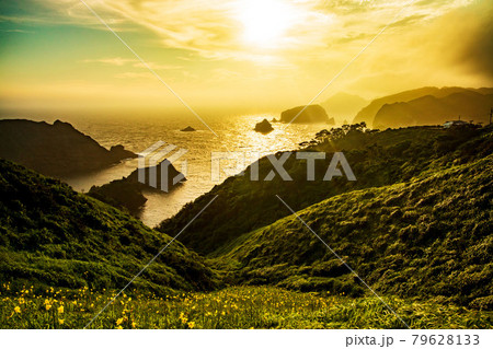 あいあい岬の夕暮れ 79628133