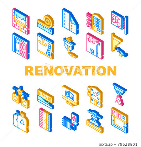 Home Renovation Repair Collection Icons Set Vector Home Renovation Repair Collection Icons Set Vector 79628801