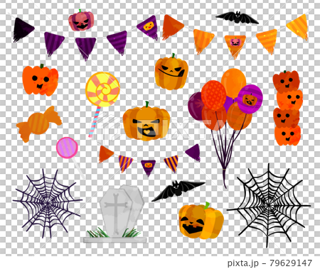 かわいいハロウィン飾りセット 79629147