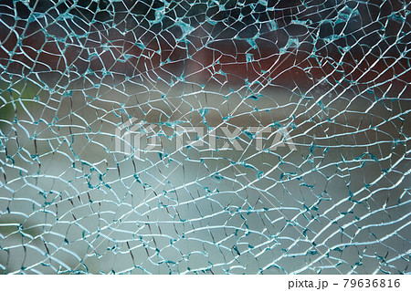 Shattered glass background 79636816