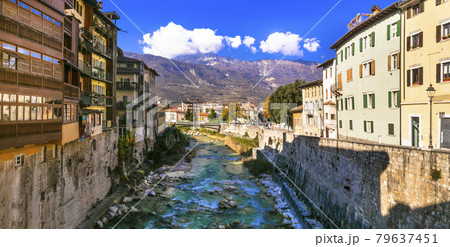 Rovereto - beautiful historic town in Trentino-Alto Adige Region of Italy. Rovereto - beautiful historic town in Trentino-Alto Adige Region of Italy. 79637451