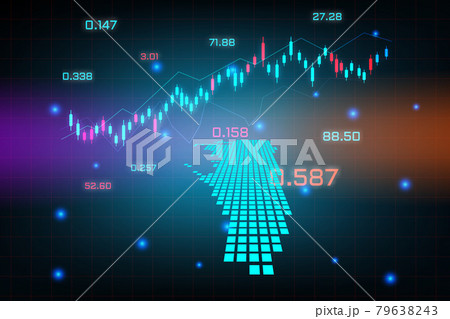 Stock market background or forex trading business graph chart for financial investment concept of Gibraltar map. business idea and technology innovation design. Stock market background or forex trading business graph chart for financial investment concept of Gibraltar map. business idea and technology innovation design. 79638243