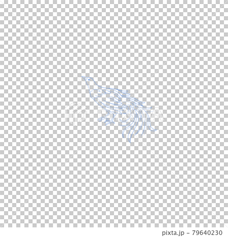 ふうちょう座・星座絵・南天の星座 79640230