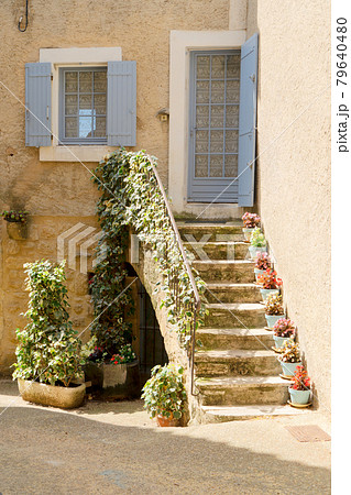 beautiful old town of Provence 79640480