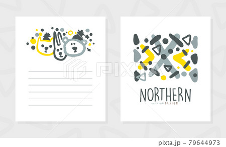 Northern Invitation Card Template Design, Discovery Expedition, Exploration, Outdoor Wilderness Adventure Vector Illustration Northern Invitation Card Template Design, Discovery Expedition, Exploration, Outdoor Wilderness Adventure Vector Illustration 79644973