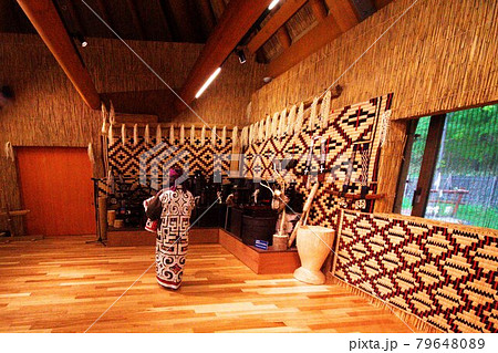 白老町ポロト湖畔に誕生した　ウポポイ 79648089