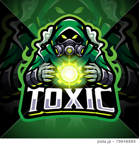 Toxic gas esport mascot logo Toxic gas esport mascot logo 79648889