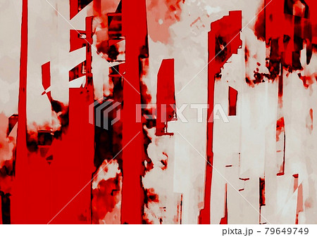 血の飛び散る怖いホラーなテクスチャ背景 79649749