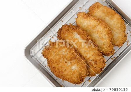 揚げたて豚カツ 79650156